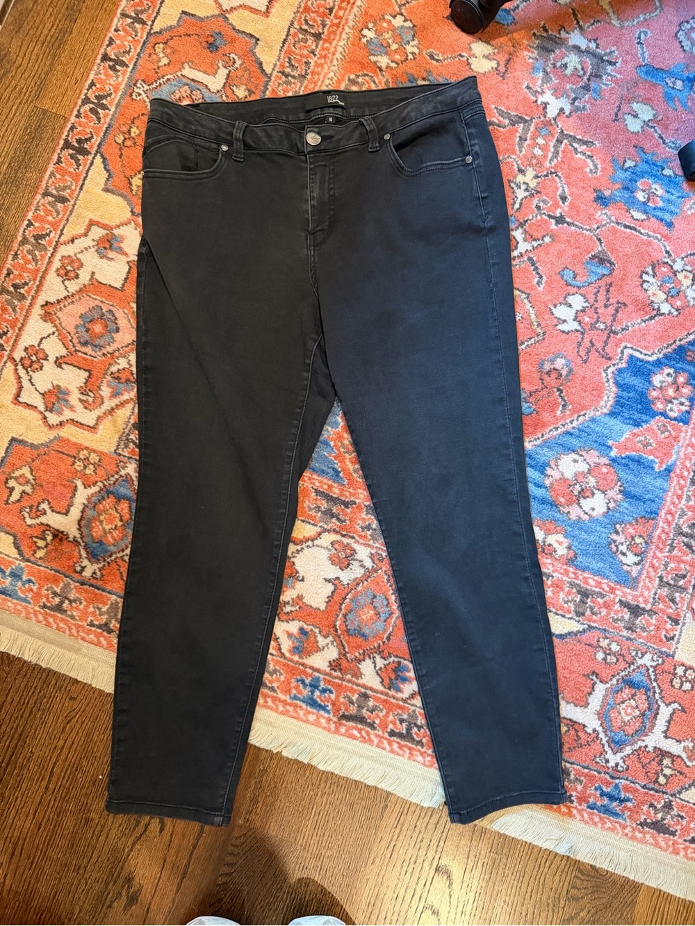 1822 Denim Black Women's Jeans - Classic Slim Fit